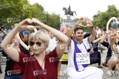 Querdenken 711 Demo in Köln