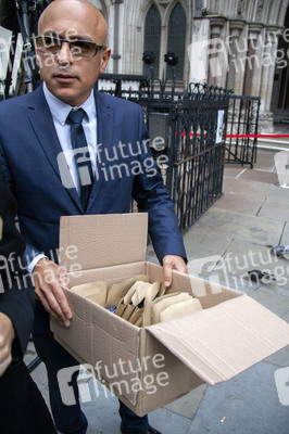 Johnny Depp vor dem High Court in London