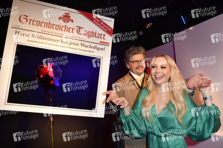 Enthüllung der Wachsfigur von Horst Schlämmer im Madame Tussauds Berlin