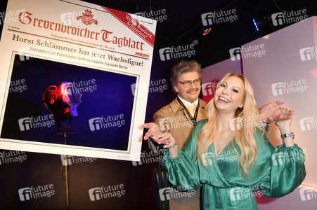 Enthüllung der Wachsfigur von Horst Schlämmer im Madame Tussauds Berlin