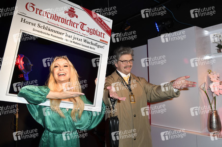 Enthüllung der Wachsfigur von Horst Schlämmer im Madame Tussauds Berlin