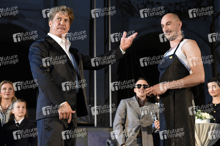 Theaterprobe 'Jedermann' in Salzburg