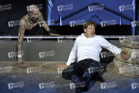 Theaterprobe 'Jedermann' in Salzburg