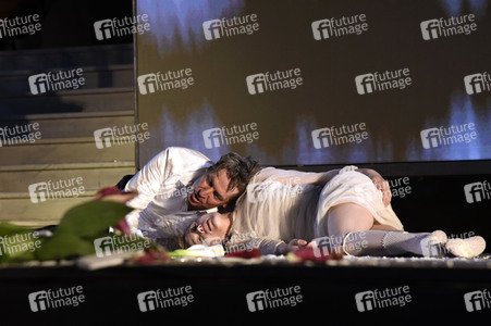 Theaterprobe 'Jedermann' in Salzburg