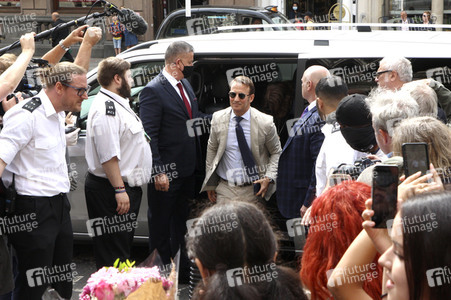 Johnny Depp vor dem High Court in London