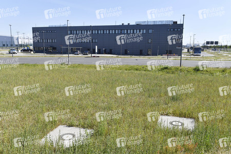 Fototermin zur Fertigstellung des Dienstgebäudes der Bundespolizei am BER in Berlin