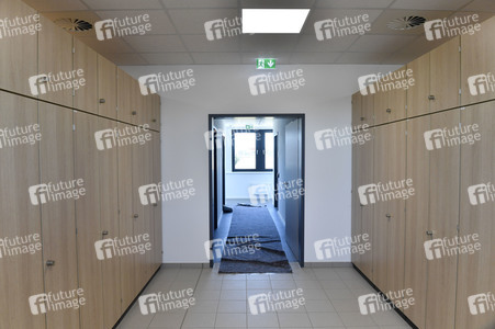 Fototermin zur Fertigstellung des Dienstgebäudes der Bundespolizei am BER in Berlin