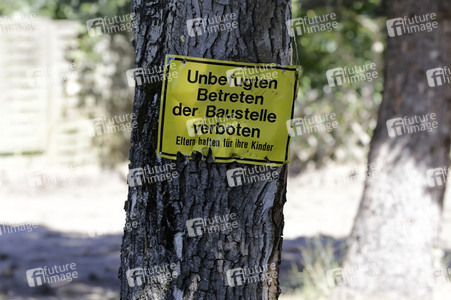 Garten des Verdächtigen im Vermisstenfall Maddie McCann in Seelze