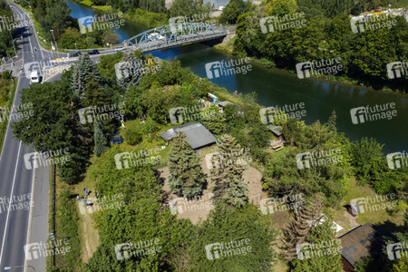 Garten des Verdächtigen im Vermisstenfall Maddie McCann in Seelze