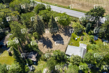 Garten des Verdächtigen im Vermisstenfall Maddie McCann in Seelze