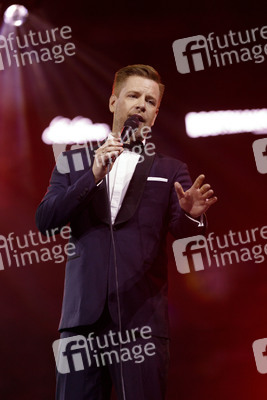 Pressetermin mit Tom Gaebel in Köln