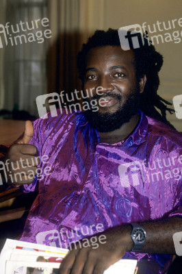 Pressetermin mit Freddie McGregor in London