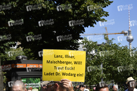 Protest gegen Corona-Maßnahmen in Berlin