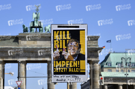 Protest gegen Corona-Maßnahmen in Berlin
