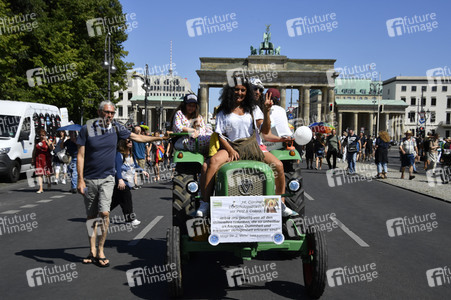 Protest gegen Corona-Maßnahmen in Berlin