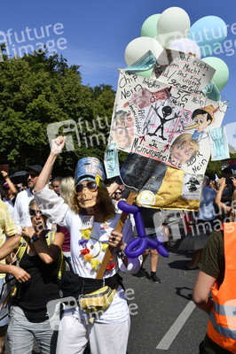 Protest gegen Corona-Maßnahmen in Berlin