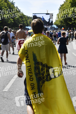 Protest gegen Corona-Maßnahmen in Berlin