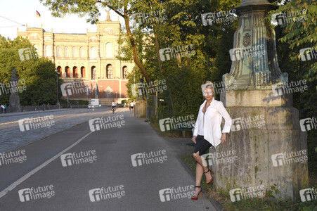 Fotoshooting mit Ursula Gottwald in München