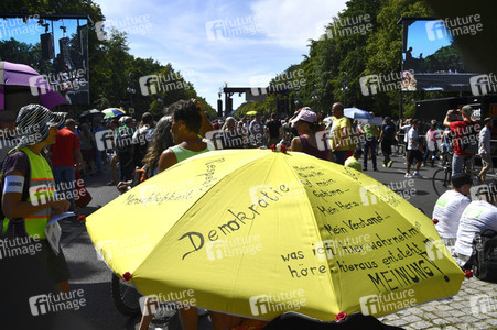 Protest gegen Corona-Maßnahmen in Berlin