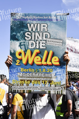 Protest gegen Corona-Maßnahmen in Berlin