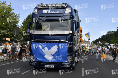 Protest gegen Corona-Maßnahmen in Berlin