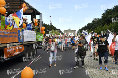 Protest gegen Corona-Maßnahmen in Berlin