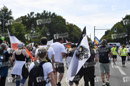 Protest gegen Corona-Maßnahmen in Berlin