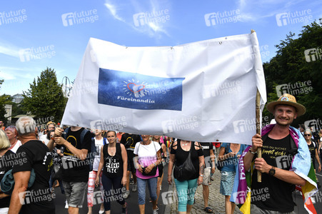 Protest gegen Corona-Maßnahmen in Berlin