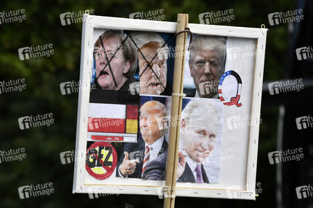 Protest gegen Corona-Maßnahmen in Berlin