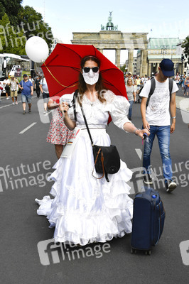 Protest gegen Corona-Maßnahmen in Berlin