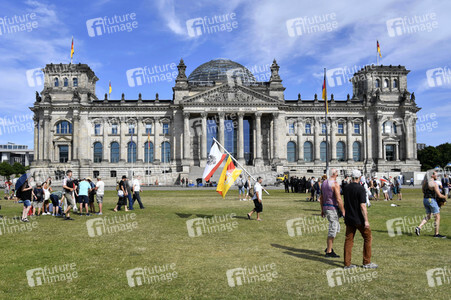 Protest gegen Corona-Maßnahmen in Berlin