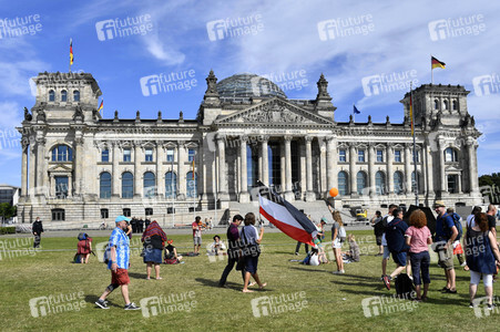 Protest gegen Corona-Maßnahmen in Berlin