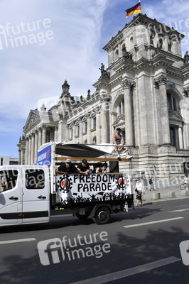 Protest gegen Corona-Maßnahmen in Berlin