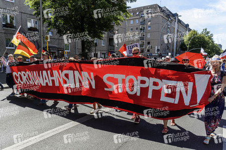 Protest gegen Corona-Maßnahmen in Berlin