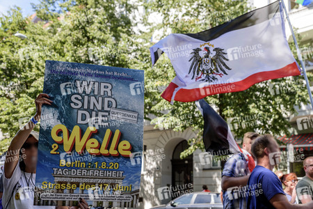 Protest gegen Corona-Maßnahmen in Berlin
