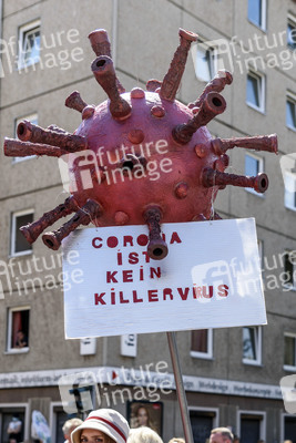 Protest gegen Corona-Maßnahmen in Berlin