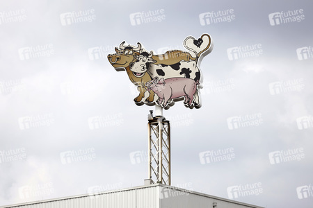 Die Firma Tönnies in Rheda-Wiedenbrück