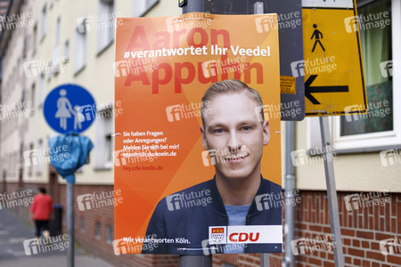 Wahlplakate in Köln