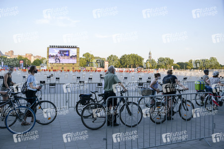 1. Fahrradkino in Hamburg