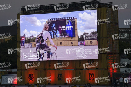 1. Fahrradkino in Hamburg