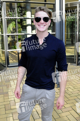 Ankunft zur Aufzeichnung der TV-Show 'Schlagerparty mit Ross Antony' in Leipzig