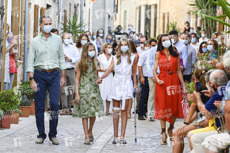 Die spanischen Royals besuchen Petra