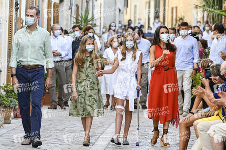 Die spanischen Royals besuchen Petra