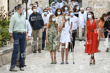 Die spanischen Royals besuchen Petra