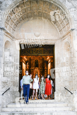 Die spanischen Royals besuchen Petra