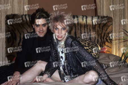 Photoshooting mit Angela Bowie in London