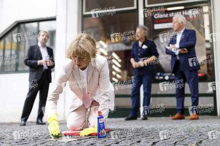 Aktion 'Glanz statt Hetze' in Köln