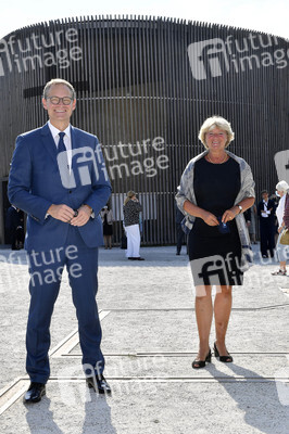 Gedenkveranstaltung zum Jahrestag des Baus der Berliner Mauer in Berlin