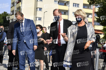 Gedenkveranstaltung zum Jahrestag des Baus der Berliner Mauer in Berlin