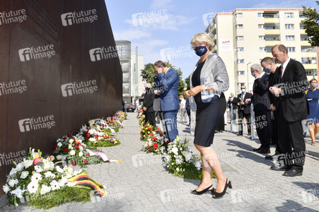 Gedenkveranstaltung zum Jahrestag des Baus der Berliner Mauer in Berlin
